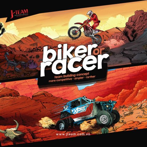 CONCEPT TEAM BUILDING : BIKER or RACER