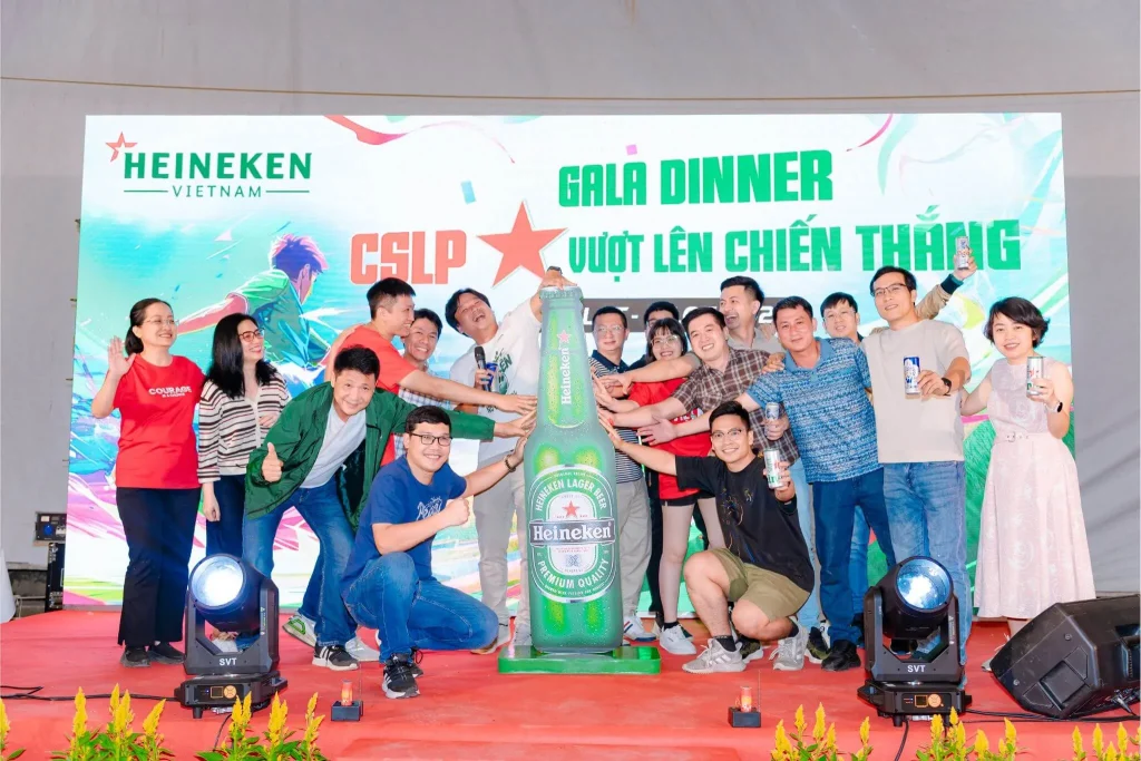 Gala dinner CSLP Vượt lên chiến thắng của Heineken Việt Nam