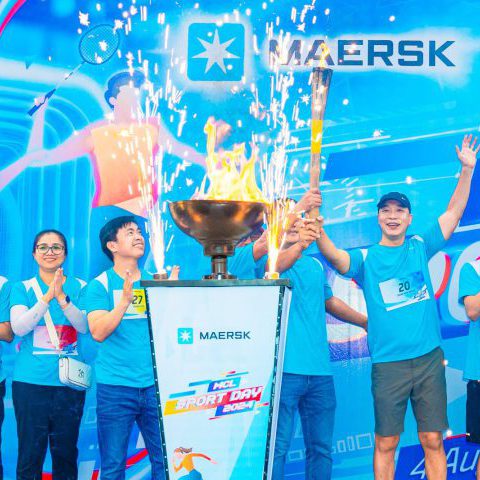 MAERSK SPORT DAY 2024 – 300 TRÁI TIM, 1 NHỊP ĐẬP!